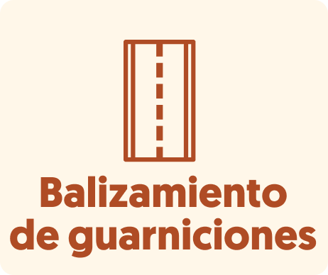 Balizamiento de guarniciones